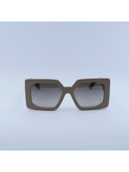 Versace VE4478U 549961 Sunglasses Beige Square Frame, Brown Gradient Lenses main image 6